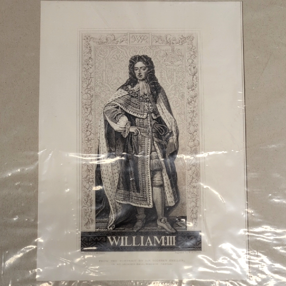 William III Historical Art Print Year 1878